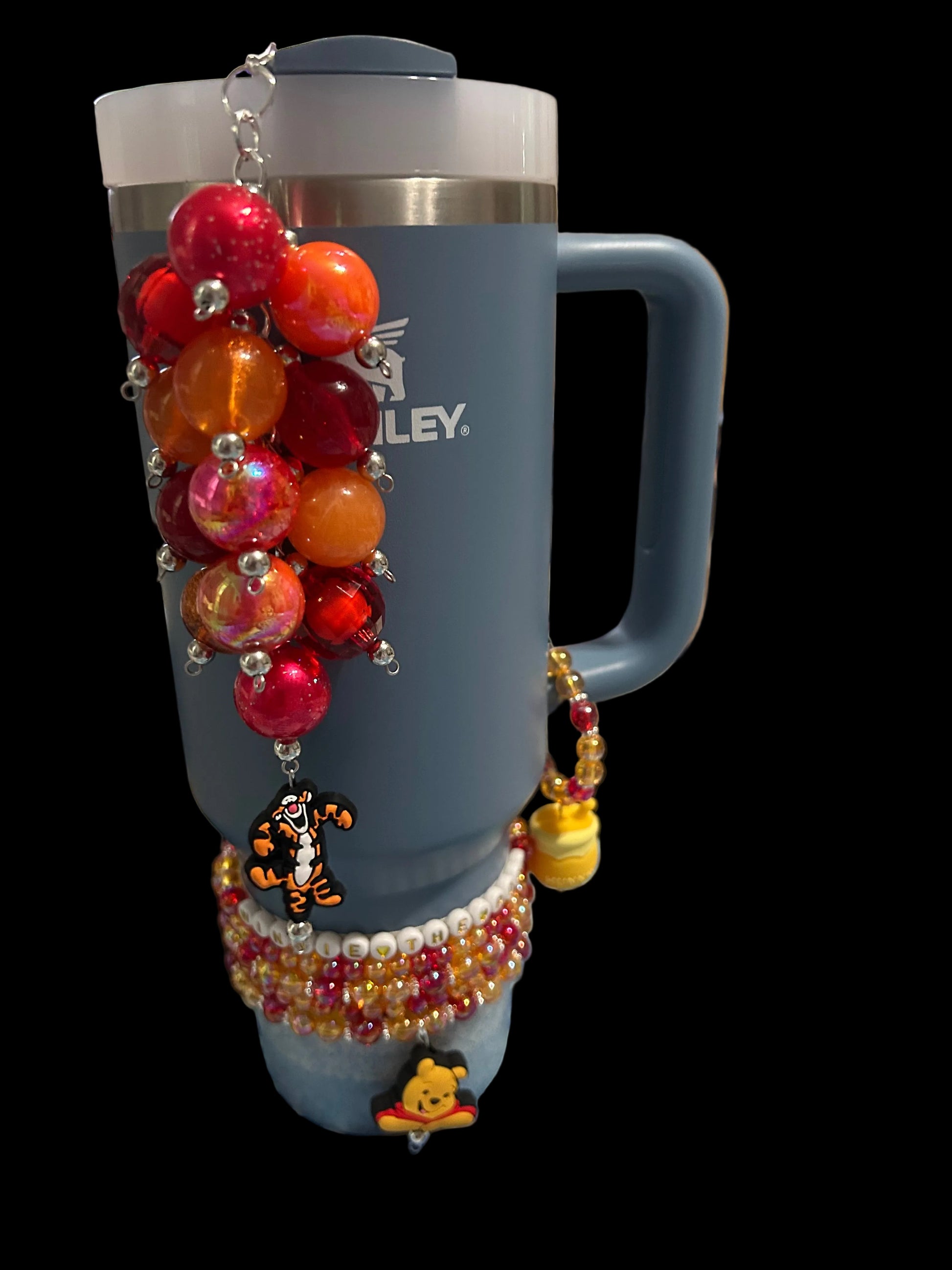 Tiger Bauble Straw Charm