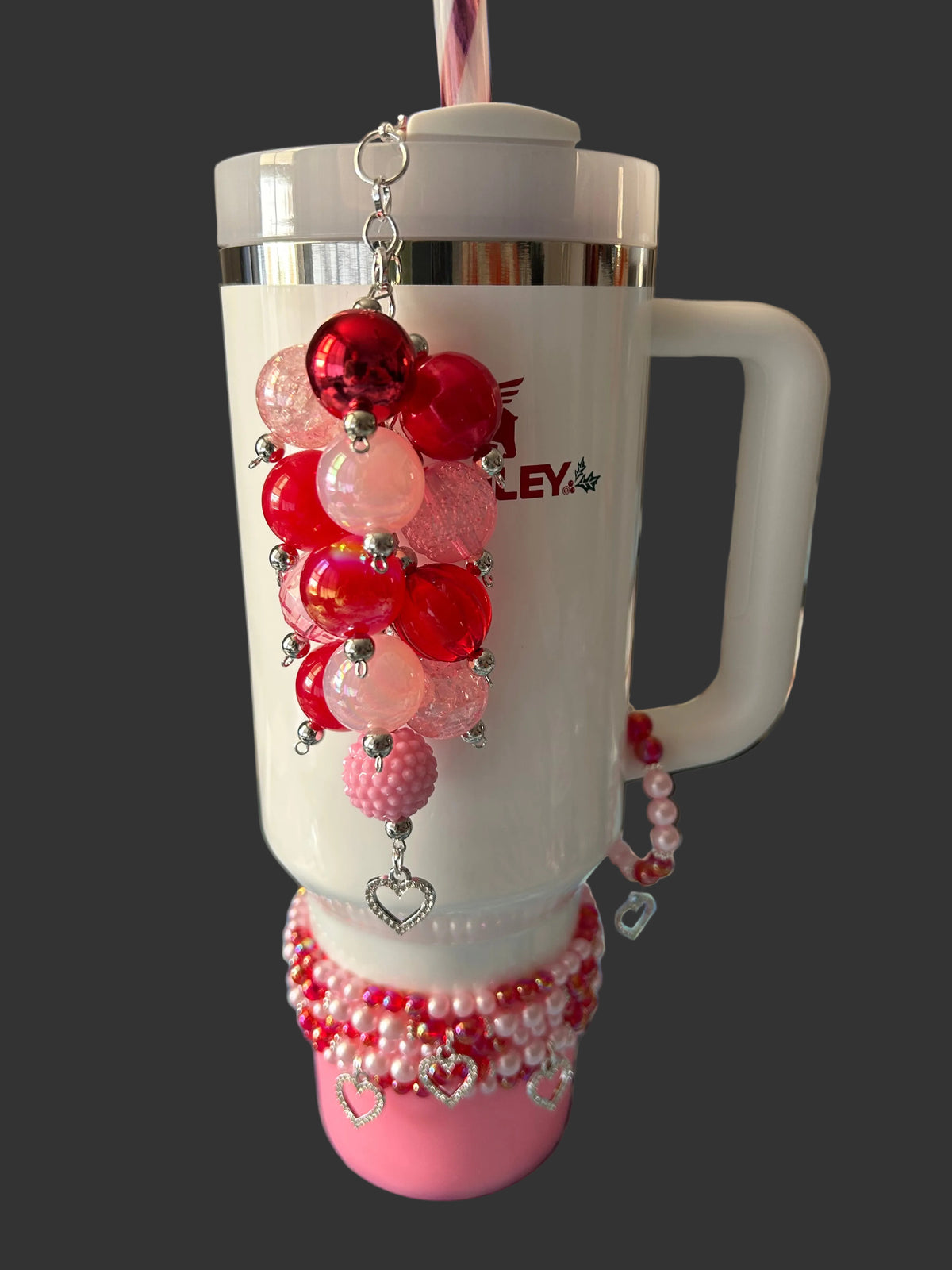 Pink Ribbon Bracelet Stack