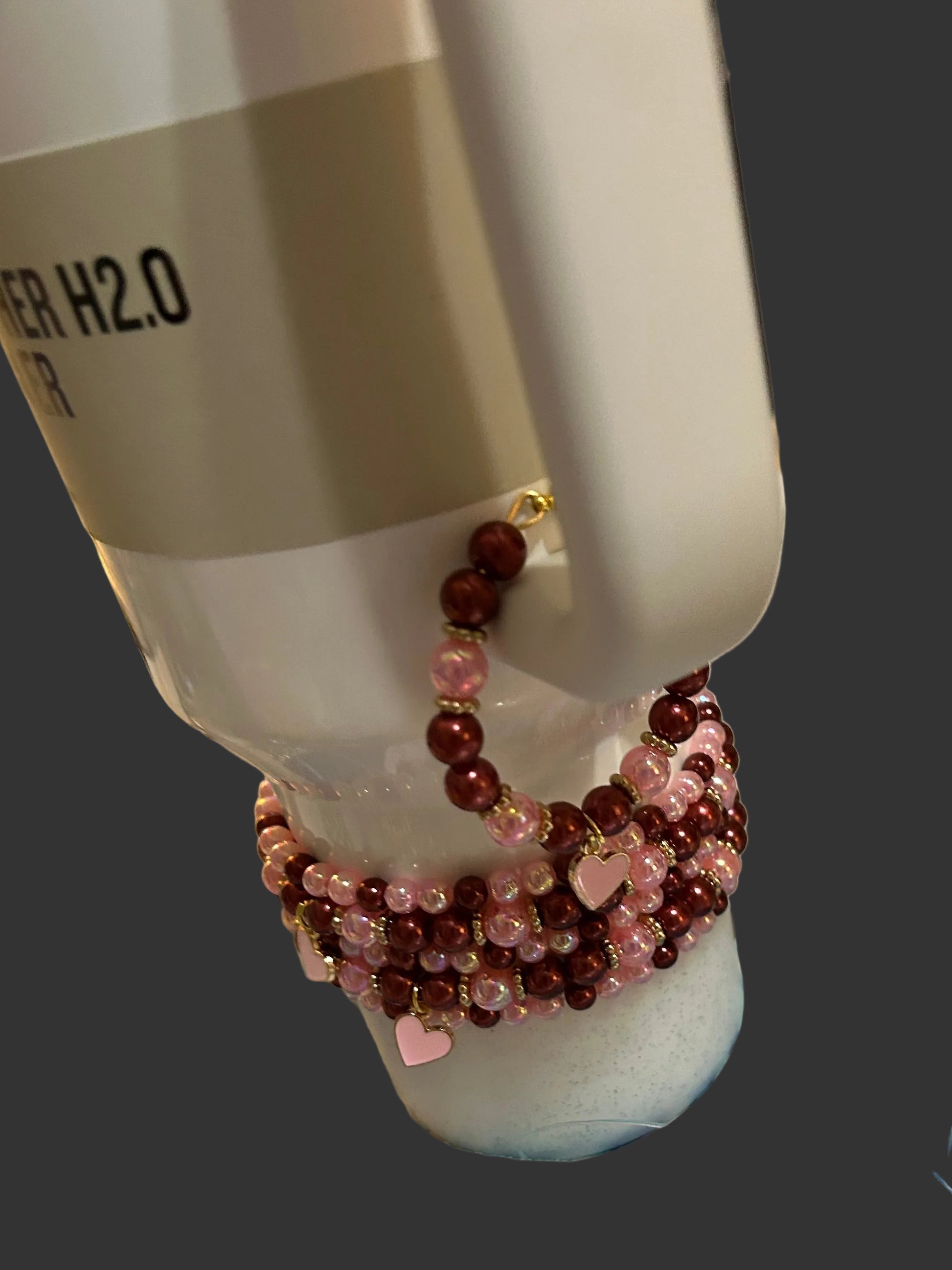 Red Velvet Handle Charm