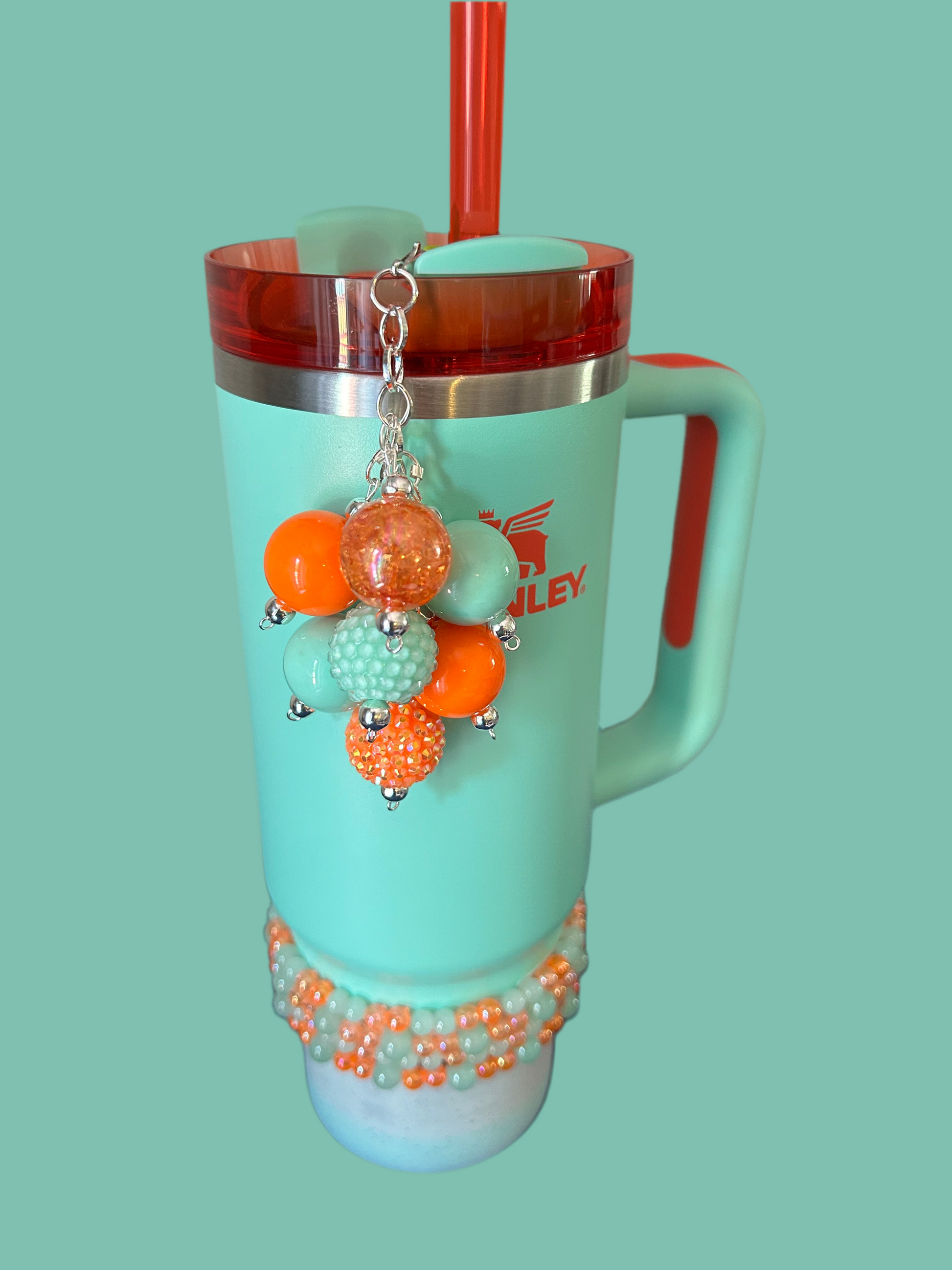 Bauble Straw Charm