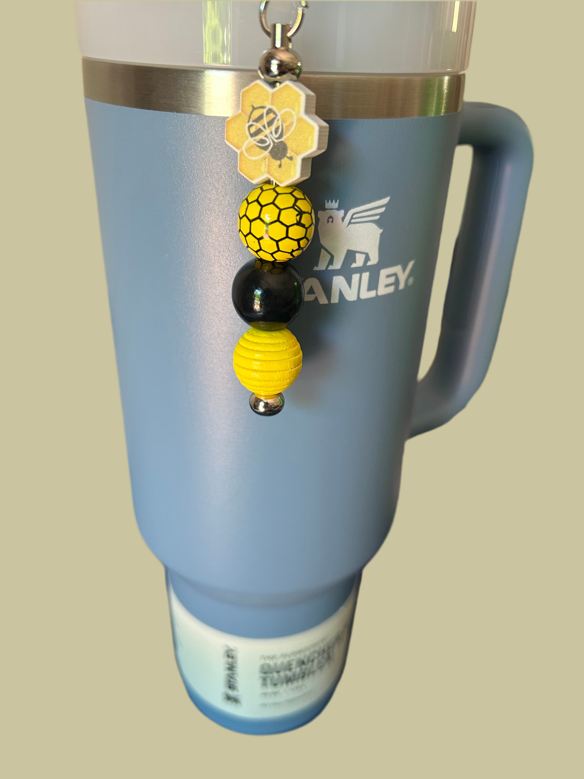 Bee Straw Charm