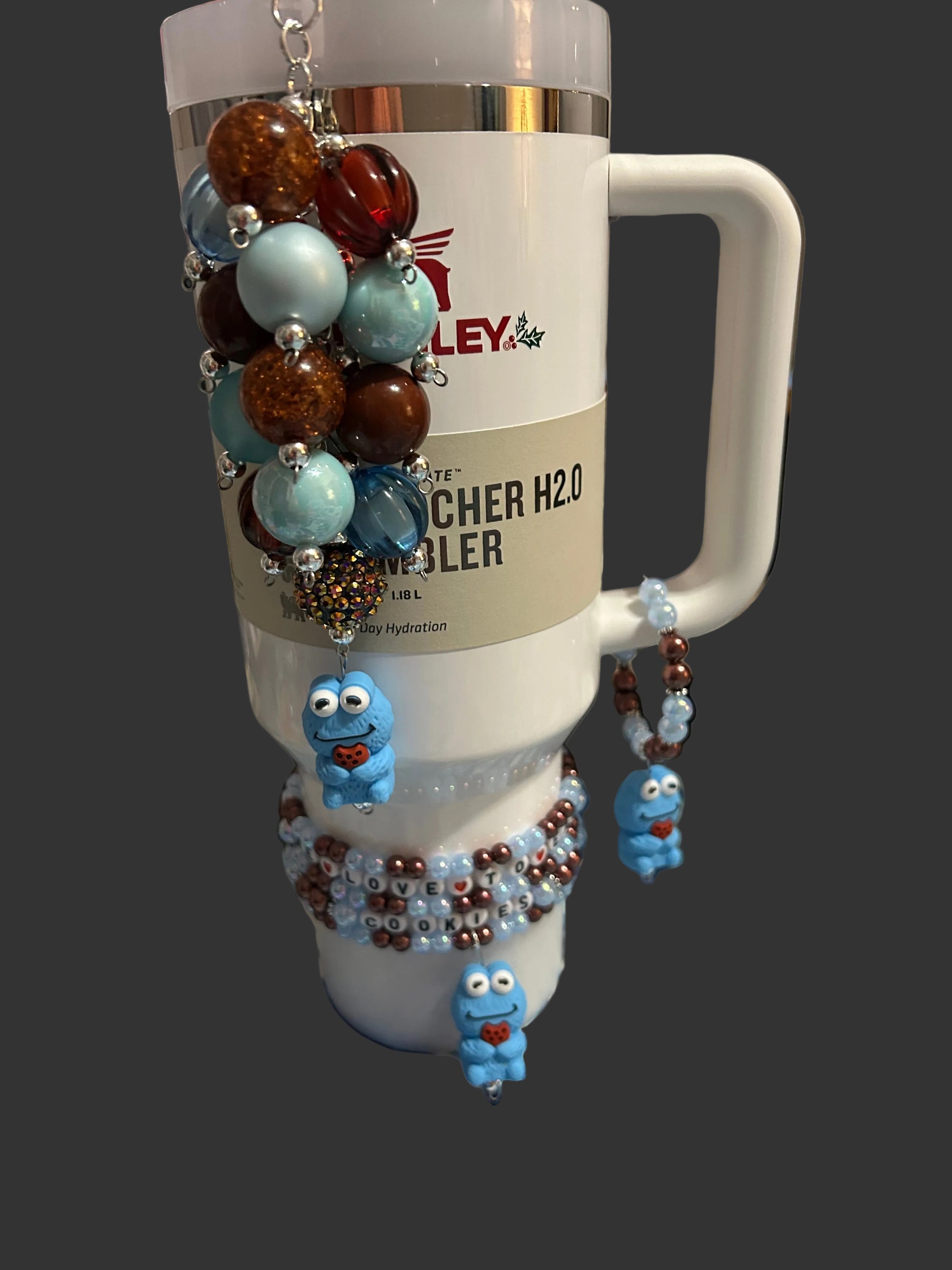 Cookie Guy Bauble Straw Charm