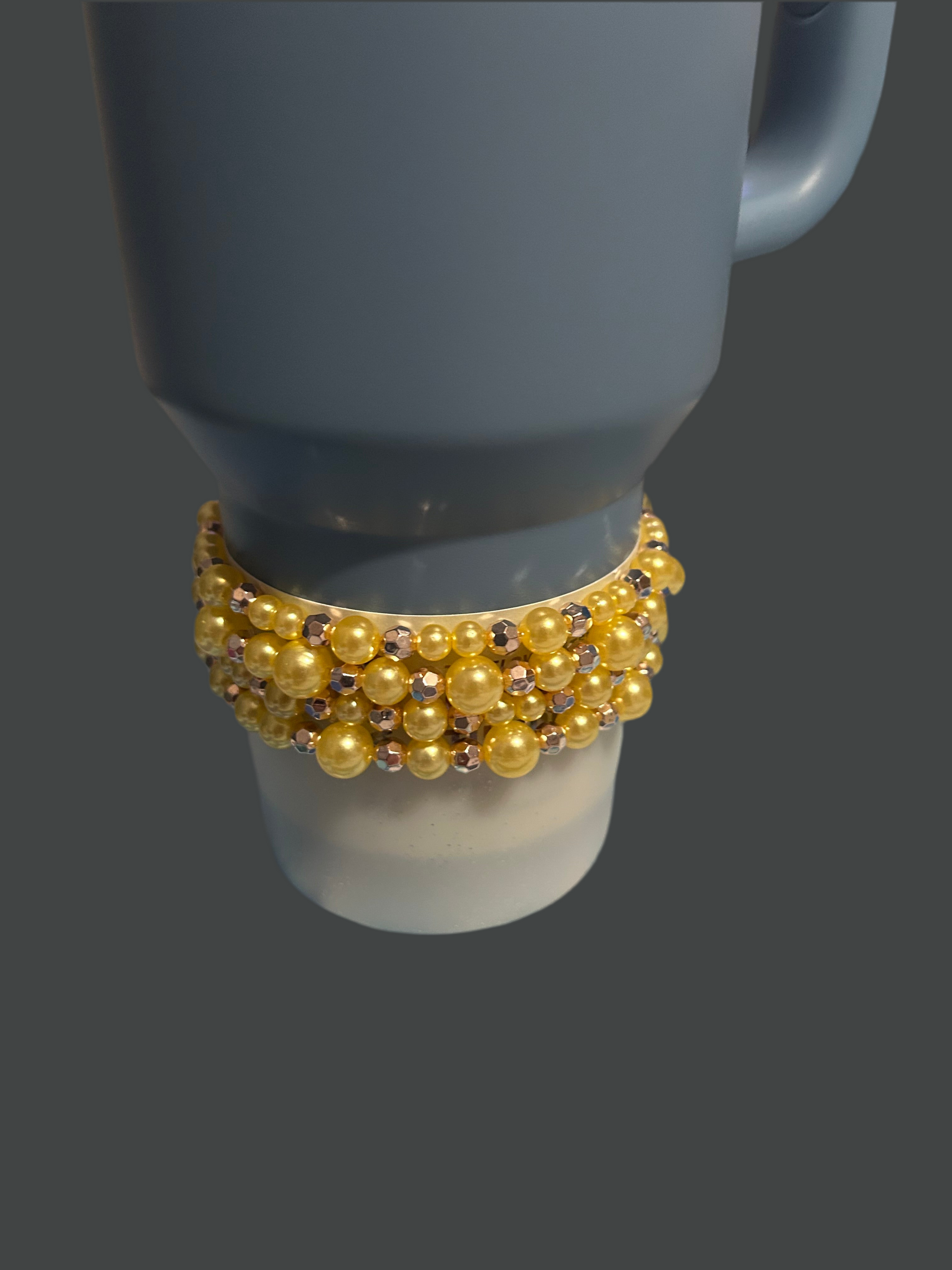 Yellow Bracelet Stack